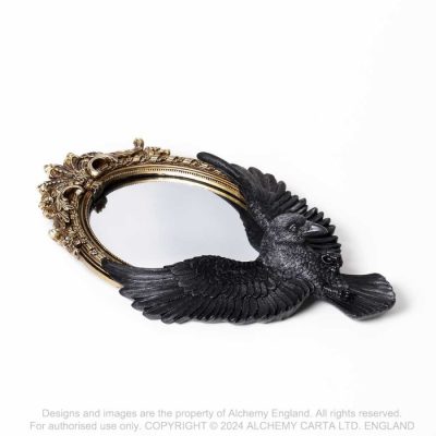 Ravens Gaze Wall Mirror Alchemy England