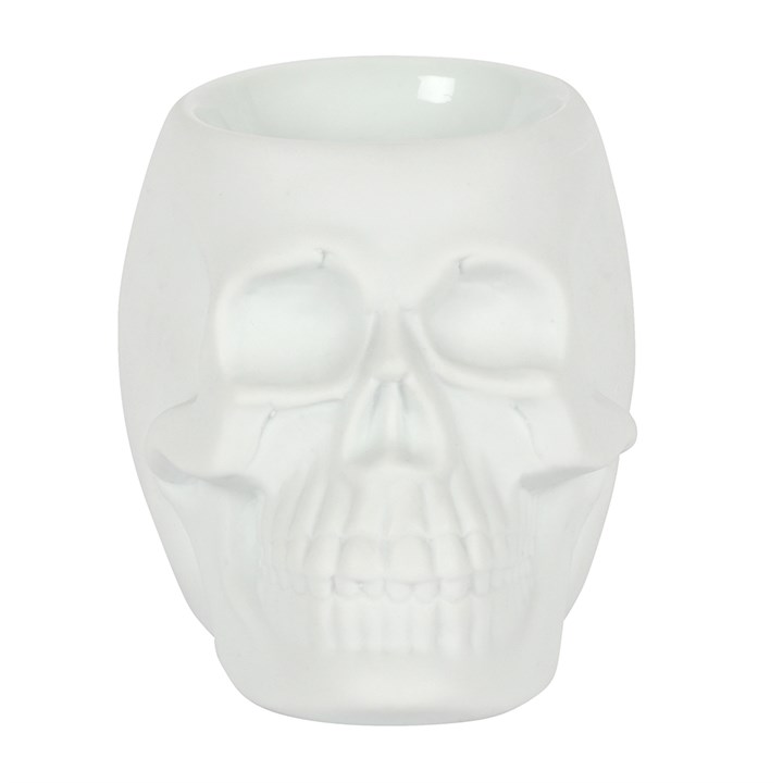 White Skull Oil Burner - Image 2