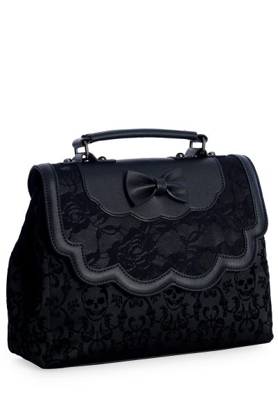 Black Scarlet Illusion Handbag Banned Apparel