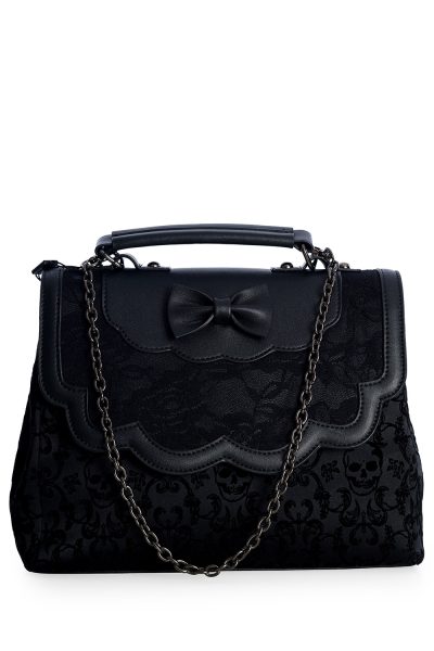 Black Scarlet Illusion Handbag Banned Apparel