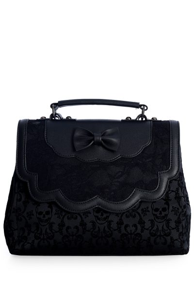 Black Scarlet Illusion Handbag Banned Apparel