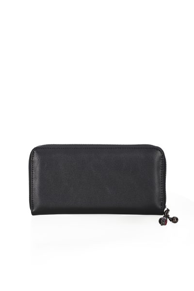 Black Twin Skull Purse Banned Apparel