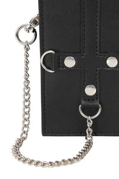 Black Vertex Card Holder Banned Apparel