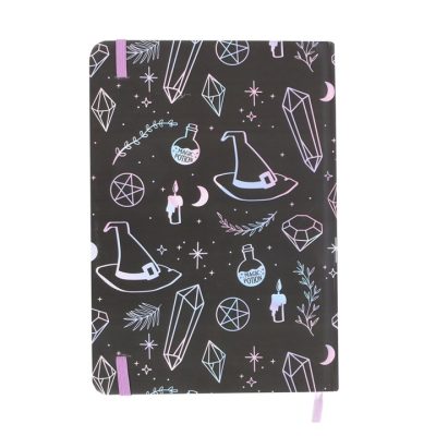 Crystal Witch Print A5 Notebook - Image 3
