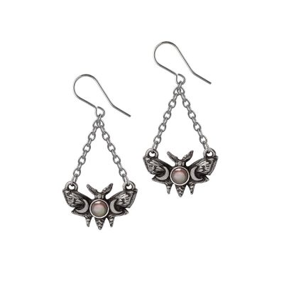 Lunar Moth Earrings Alchemy England