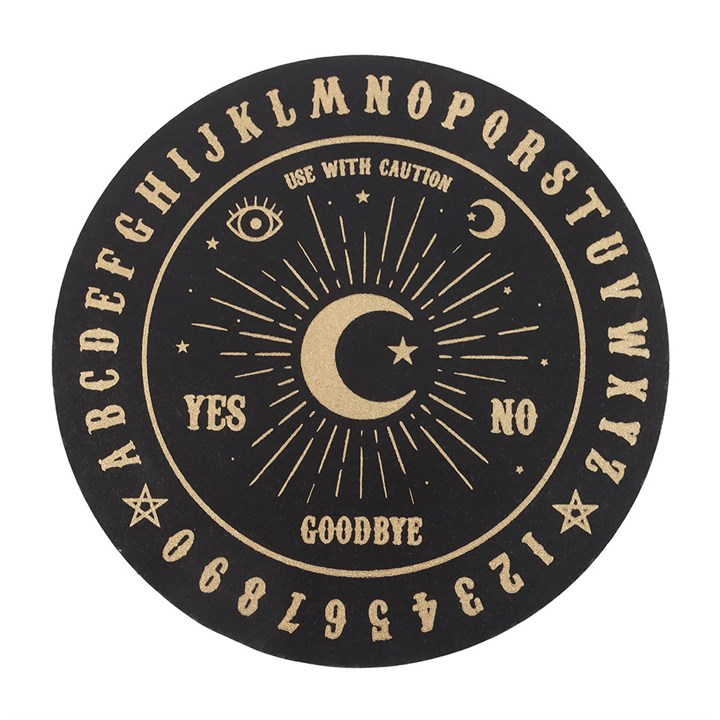 Black Talking Board Jewellery Box - Image 6