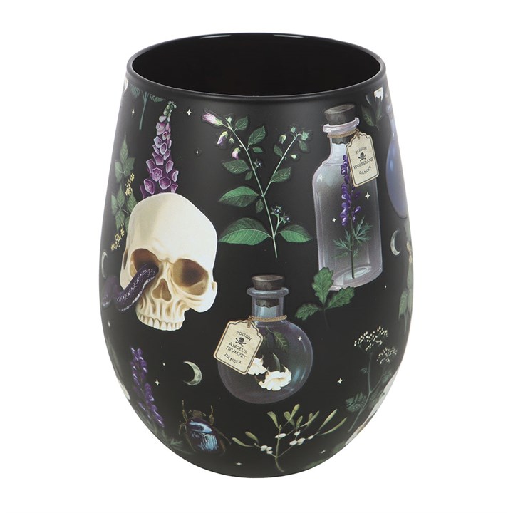 Venom & Vines Print Stemless Glass - Image 2