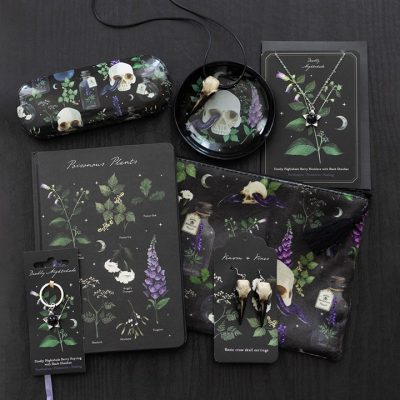 Resin Crow Skull Necklace - Image 5