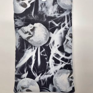 Handmade Smoke Skull Glasses Case