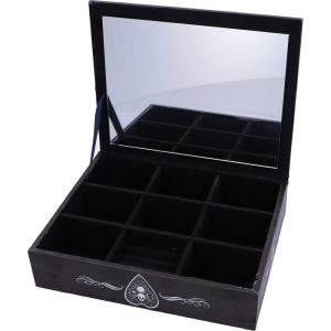 Jewellery Box Black and White Spirit Board 25cm