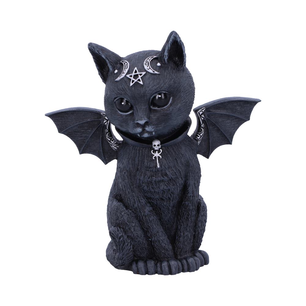 Malpuss Winged Occult Cat Figurine - B5149R0