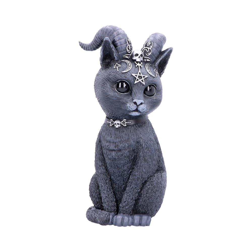 Pawzuph Horned Occult Cat Figurine - B5236S0