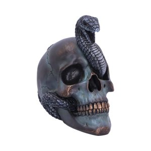 Serpentine Fate Skull 19cm