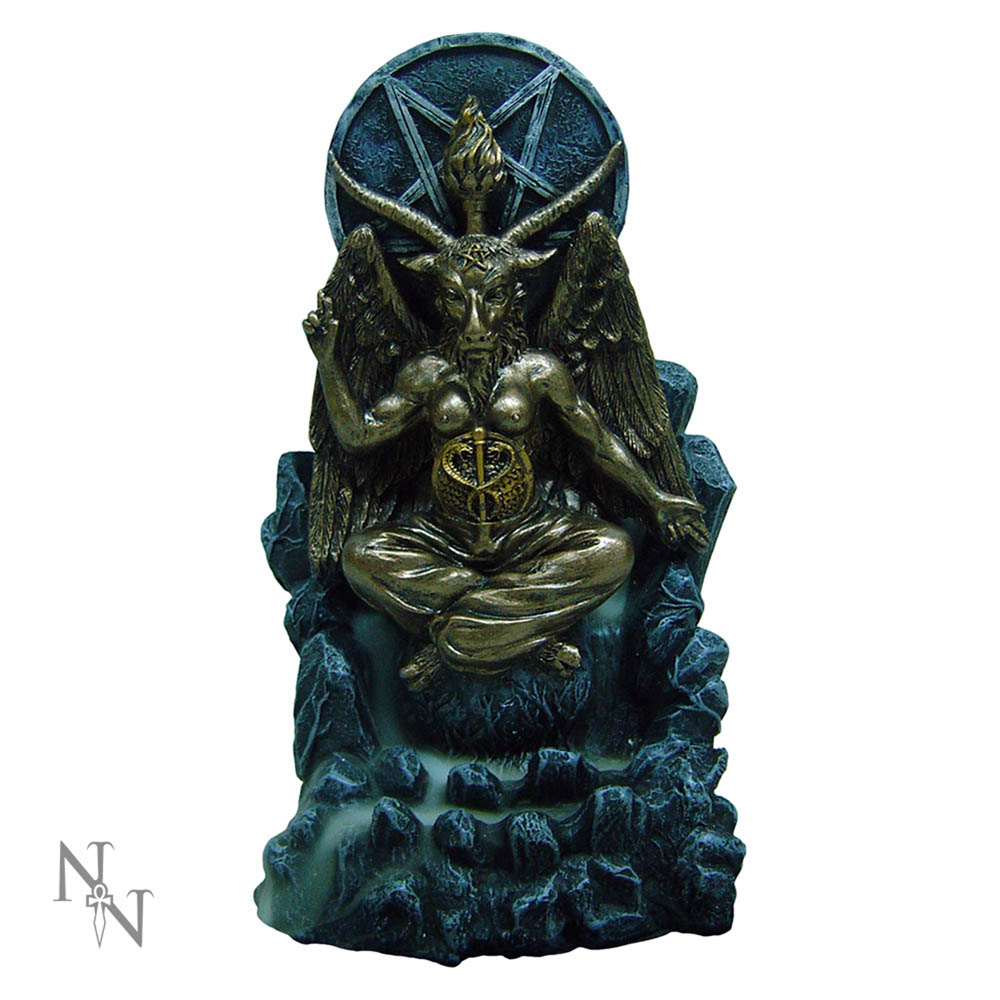 Baphomet Backflow Incense Burner - C1965F6