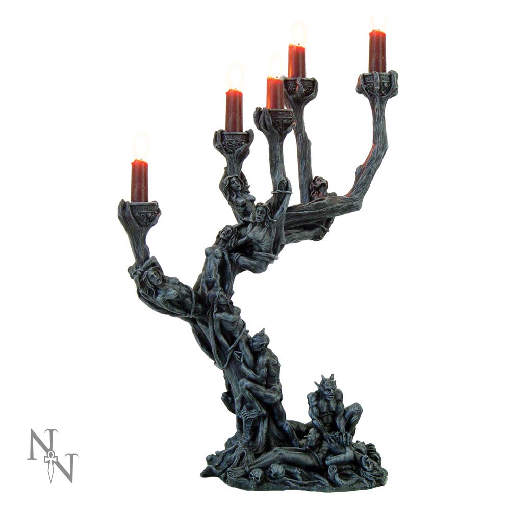 Hells Demons Candle Holder - NEM2843