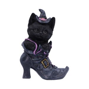 Mischievous Familiar Witches Black Cat 18.5cm
