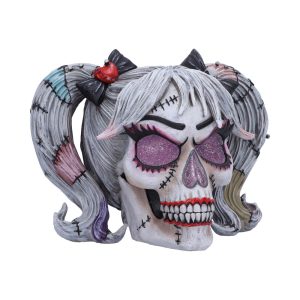 Drop Dead Gorgeous – Pins and Needles Skull 20.5cm
