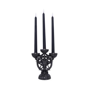Baphomet’s Radiance Candelabra 46cm
