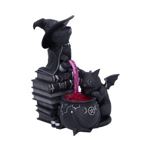 Cult Cuties Curious Cauldron Witches Cats 18.5cm
