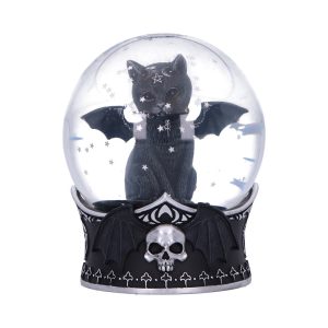 Malpuss Snow Globe Cult Cuties Black Cat 13cm