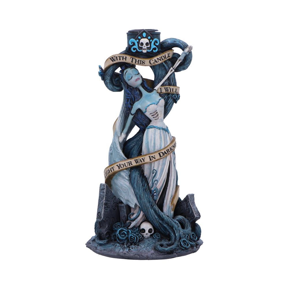 Corpse Bride With This Candle Vow Candle Holder - B7256C25