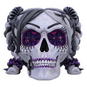 Drop Dead Gorgeous Skull – Creepy and Kooky 16cm
