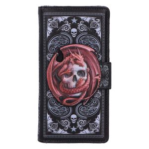 Skull Embrace Embossed Purse (AS) 18.5cm