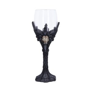 Nevermore Raven Skull Goblet