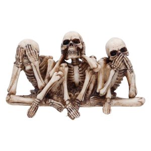 Three Wise Skeleton Corpses 13.5cm