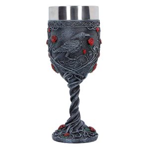 Twilight Bloom Raven Goblet 19.6cm
