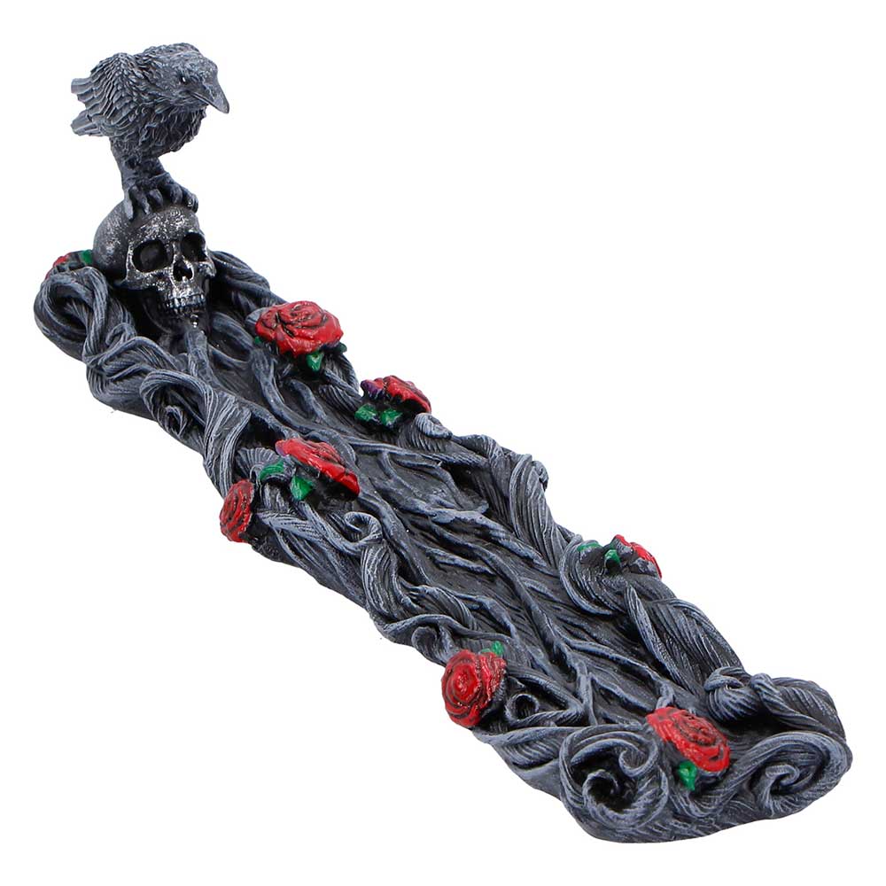 Twilight Bloom Raven Incense Burner - K7488A26