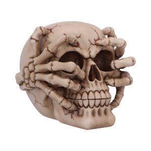 Cracked Skull Figurine 15cm